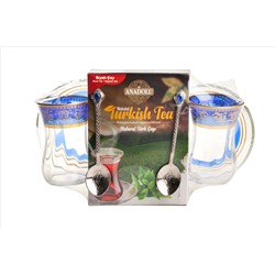 Набор "Anadolu" чай + 2 стакана 1/12
