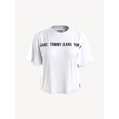 PRINTED TAPE LOGO T-SHIRT