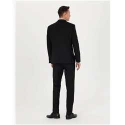 Siyah Slim Fit Takım Elbise