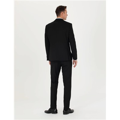 Siyah Slim Fit Takım Elbise