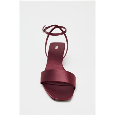 SATIN SANDALS