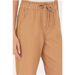 Kadın Camel Jean Pantolon
