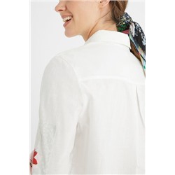 Camisa patch flores