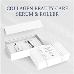 Collagen Beauty Care Serum & Roller Set, Набор из сыворотки с коллагеном и мини лифтинг роллера