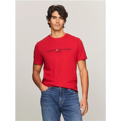 Embroidered Tommy Logo T-Shirt