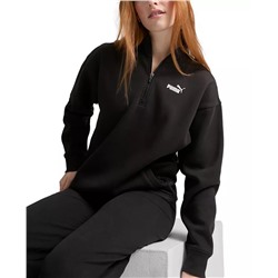 Puma Women's Essential+ Half-Zip Fleece Sweatshirt