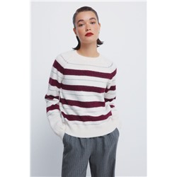Jersey rayas lurex