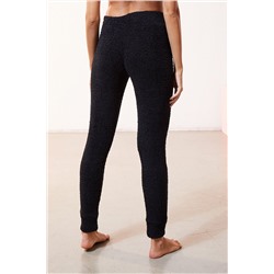 Jogging de talle alto Elia Negro