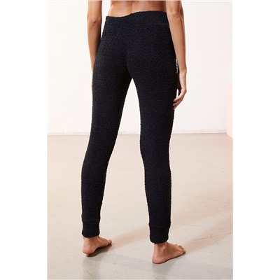 Jogging de talle alto Elia Negro