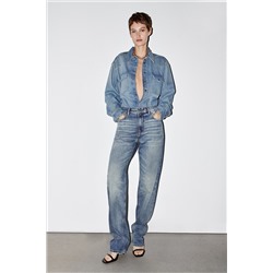 ZW COLLECTION SLIM FIT HIGH-WAIST JEANS