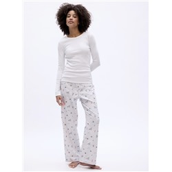 Relaxed Flannel PJ Pants