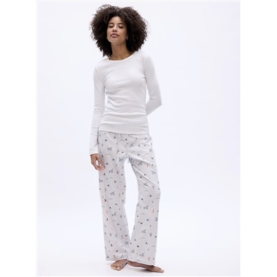 Relaxed Flannel PJ Pants