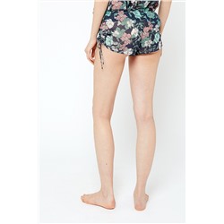 Short Blossom Azul verdoso