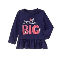 Smile Big Peplum