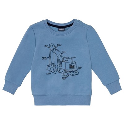 LUPILU® Kleinkinder Jungen Sweatpullover, mit Rundhalsausschnitt