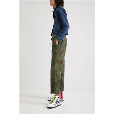 Pantalón Tencel ™ camoflower