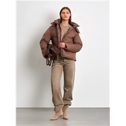 Пуховик с натуральным пухом, N056/mocco