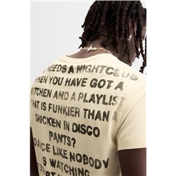 CAMISETA TEXTO ESTAMPADO