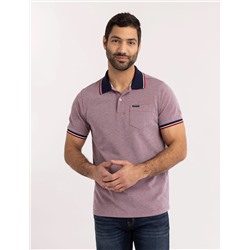 BIRDSEYE JACQUARD PIQUE POLO SHIRT