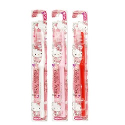 EBISU Зубная детская щетка Hello Kitty 1шт