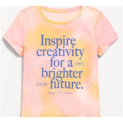 Short-Sleeve Graphic T-Shirt for Girls