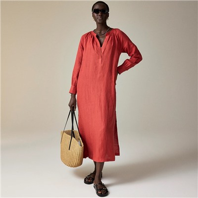 Cabana dress in linen