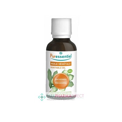 Puressentiel Huile Végétale Macadamia BIO 30 ml