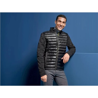 LIVERGY® Jacke Hybrid Herren, körpernah geschnitten