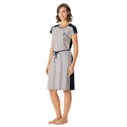 U.S. Polo Assn., U.S. Polo Assn. Kadın %100 Pamuklu Gecelik Ev Giyim 1125GCL.Z.1.ET7.AG0R.OU.1.P.2.023KMLK
