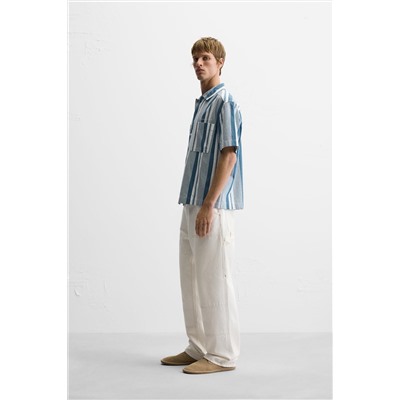 CAMISA ESTRUCTURA RAYAS