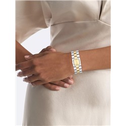 Grid Link Bracelet Watch
