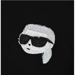 Повседневная рубашка-поло с короткими рукавами из американского хлопка KARL LAGERFEL*D ОРИГИНАЛ!