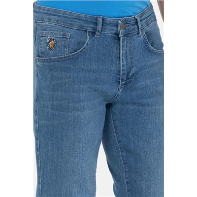 Erkek Açık Mavi Jean Pantolon