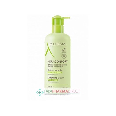 A-Derma XeraConfort Crème Lavante Anti-Dessèchement 400ml
