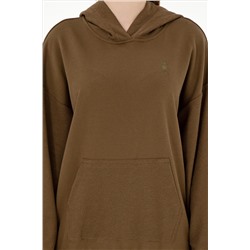 Kadın Haki Sweatshirt