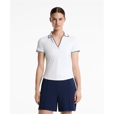 Polo manga corta piping Comfortlux