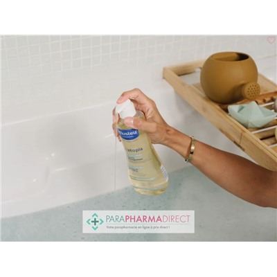 Mustela Stelatopia - Huile Lavante Anti-Démangeaisons - Peau Très Sèche à Atopique - 500ml