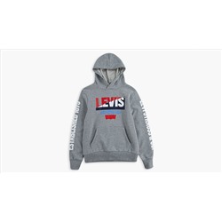 Big Boys S-XL Moto Split Pullover Hoodie