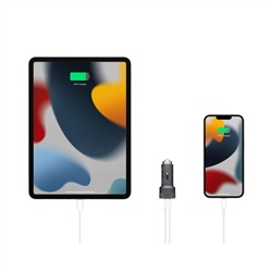 mophie Dual USB-C 40W PD Car Charger