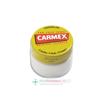 Carmex Baume Hydratant Lèvres pot 7,5g