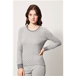 Jersey Gris y crema