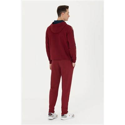 Erkek Bordo Eşofman Altı