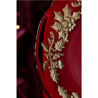 Albero Pasta Tabağı  - 21 cm - Kırmızı