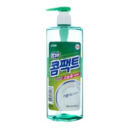 LION CHARMGREEN Bottle Средство для мытья посуды, овощей и фруктов "CHARMGREEN" Зелёный чай 580мл