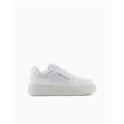 HIGH-SOLED SNEAKERS WITH NAMING LOGO