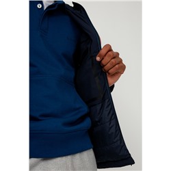 Cortavientos con capucha Azul marino