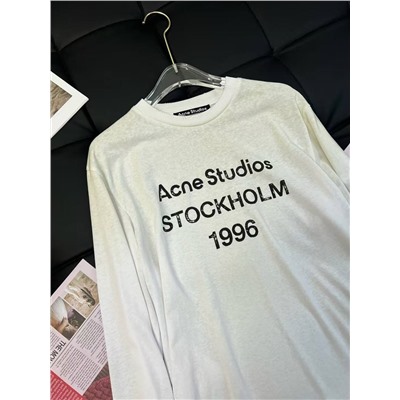 Лонгслив Acne Studio*s ⬜️  Реплика 1:1
