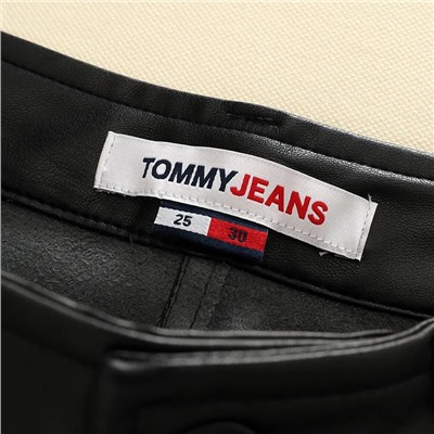 Женские кожаные брюки Tomm*y Jean*s