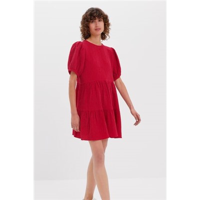 Vestido corto textura