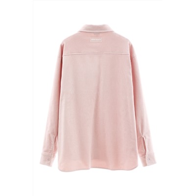 Camisa de terciopelo Rosa